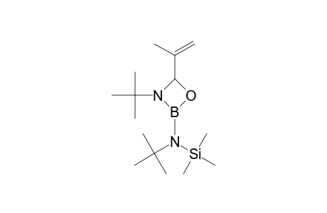 1,3,2-Oxazaboretidin-2-amine, N,3-bis(1,1-dimethylethyl)-4-(1-methylethenyl)-N-(trimethylsilyl)-