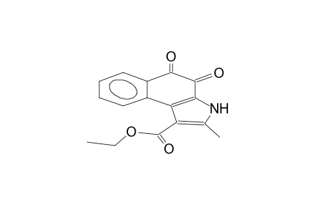 2-methyl-3-ethoxycarbonyl-8,9-dihydronaphtho[2,1-b]pyrrole