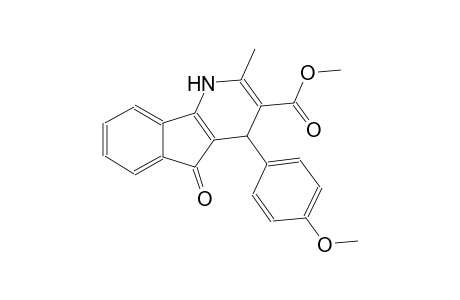 1H-indeno[1,2-b]pyridine-3-carboxylic acid, 4,5-dihydro-4-(4-methoxyphenyl)-2-methyl-5-oxo-, methyl ester