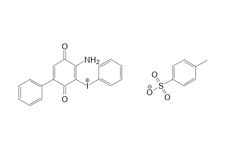 5-Phenyl-3-phenyliodonio-2-amino-1,4-benzoquinone tosylate
