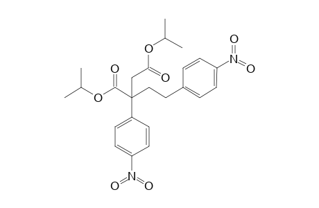 Isopropyl 2,4-(p-nitrophenyl)-2-[(isopropoxycarbonyl)methyl]butanoate