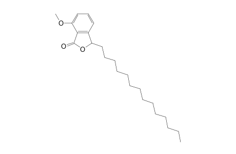 7-Methoxy-3-tetradecanyl-2-oxaindan-1-one