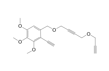 2-Ethynyl-3,4,5-trimethoxy-1-(((4-(prop-2-yn-1-yloxy)but-2-yn-1-yl)oxy)methyl)benzene