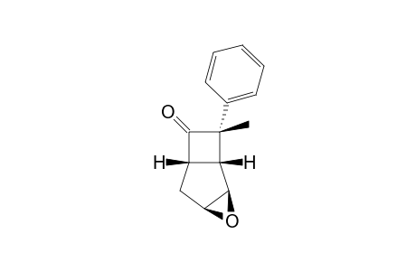 (1R,3R,6S,8S)-8-Methyl-8-phenyl-3-oxa-tricyclo[4.2.0.0*2,4*]octan-7-one
