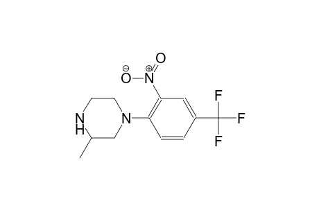 piperazine, 3-methyl-1-[2-nitro-4-(trifluoromethyl)phenyl]-