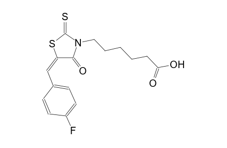 3-thiazolidinehexanoic acid, 5-[(4-fluorophenyl)methylene]-4-oxo-2-thioxo-, (5E)-