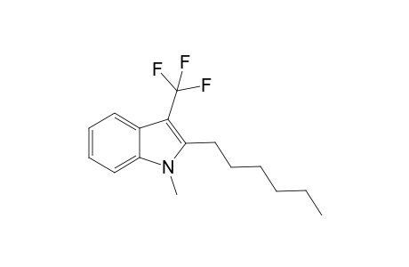 1-Methyl-2-hexyl-3-(trifluoromethyl)-1H-indole