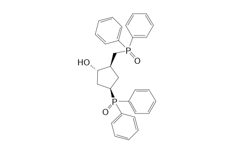 t-4-(Diphenylphosphinoyl)-t-2-[(2-diphenylphosphinoyl)methyl]-r-1-cyclopentanol