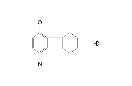 4-amino-2-cyclohexylphenol, hydrochloride