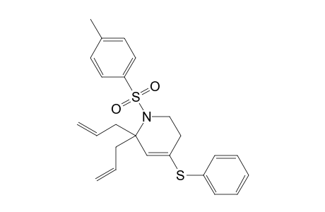 6,6-Diallyl-1-[(4-methylphenyl)sulfonyl]-4-(phenylthio)-1,2,3,6-tetrahydropyridine