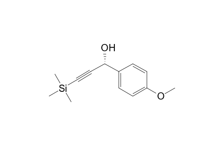 (1R*)-1-(4-Methoxyphenyl)-3-trimethylsilyl-2-propyn-1-ol