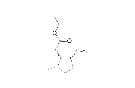 ((S)-2-Isopropenyl-5-methyl-cyclopentyl)-acetic acid ethyl ester