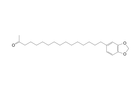 2-Oxo-16-(3',4'-methylenedioxyphenyl)hexadecane
