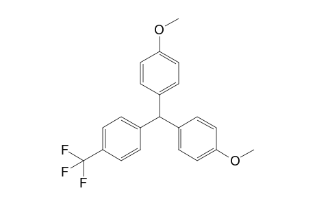 1-[Bis(4-methoxyphenyl)methyl]-4-(trifluoromethyl)benzene