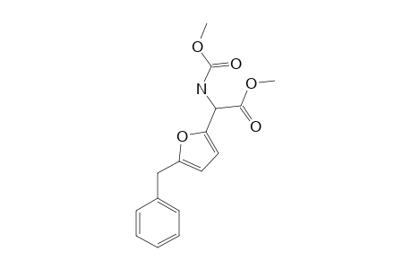 (5-BENZYL-FURAN-2-YL)-METHOXYCARBONYLAMINO-ACETIC-ACID-METHYLESTER