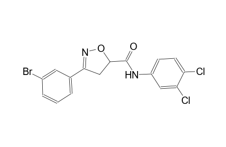 3-(3-bromophenyl)-N-(3,4-dichlorophenyl)-4,5-dihydro-5-isoxazolecarboxamide