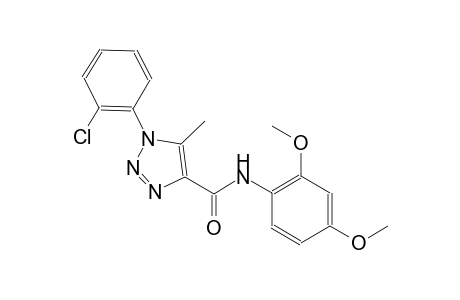 1H-1,2,3-triazole-4-carboxamide, 1-(2-chlorophenyl)-N-(2,4-dimethoxyphenyl)-5-methyl-