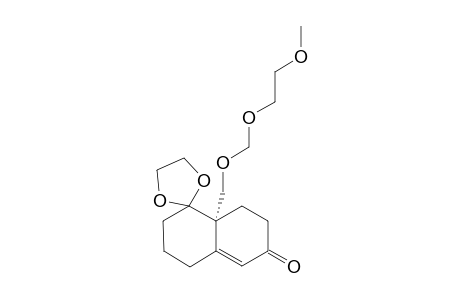 (4'aS)-4'a-(2-methoxyethoxymethoxymethyl)-2'-spiro[1,3-dioxolane-2,5'-4,6,7,8-tetrahydro-3H-naphthalene]one