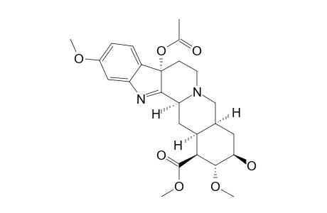 METHYL-7BETA-ACETOXY-7H-3-ISORESERPATE;METHYL-7ALPHA-ACETOXY-18BETA-HYDROXY-11,17-ALPHA-DIMETHOXY-7H-3-BETA,20-ALPHA-YOHIMBANE-16-BETA-CARBOXYLATE