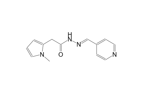 1H-pyrrole-2-acetic acid, 1-methyl-, 2-[(E)-4-pyridinylmethylidene]hydrazide