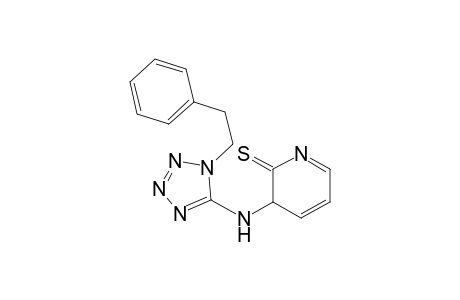 2(3H)-pyridinethione, 3-[[1-(2-phenylethyl)-1H-tetrazol-5-yl]amino]-