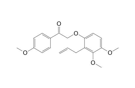 2-(2-Allyl-3,4-dimethoxyphenoxy)-1-(4-methoxyphenyl)-ethanone