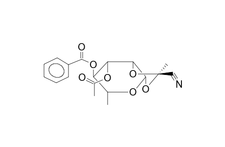 3-O-ACETYL-4-O-BENZOYL-1,2-O-[1-(ENDO-CYANO)ETHYLIDENE]-BETA-D-RHAMNOPYRANOSE