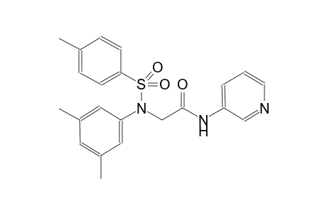 acetamide, 2-[(3,5-dimethylphenyl)[(4-methylphenyl)sulfonyl]amino]-N-(3-pyridinyl)-