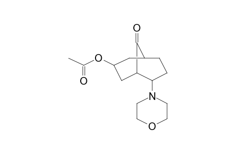 Acetic acid, 6-morpholin-4-yl-9-oxobicyclo[3.3.1]non-3-yl ester