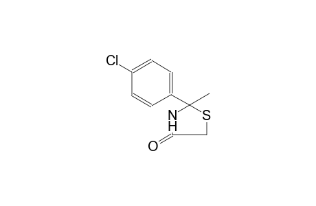 2-(4-chlorophenyl)-2-methyl-1,3-thiazolidin-4-one