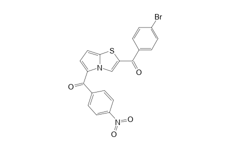 2-(p-Bromobenzoyl)-5-p-nitrobenzoylpyrrolo[2,1-b]thiazole