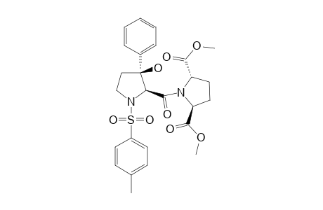 DIMETHYL-(2S,5S)-1-[(2S,3S)-3-HYDROXY-3-PHENYL-N-TOSYLPROLYL]-PYRROLIDINE-2,5-DICARBOXYLATE