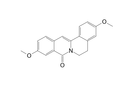 5,6-Dihydro-3,10-dimethoxy-8H-dibenzo[a,g]quinolizin-8-one