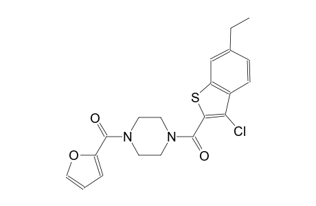 1-[(3-chloro-6-ethyl-1-benzothien-2-yl)carbonyl]-4-(2-furoyl)piperazine