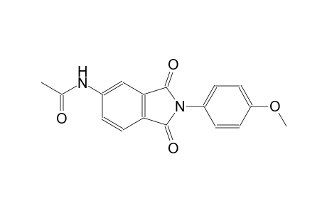 acetamide, N-[2,3-dihydro-2-(4-methoxyphenyl)-1,3-dioxo-1H-isoindol-5-yl]-