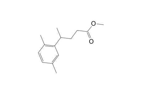 Valeric acid, 4-(2,5-xylyl)-, methyl ester