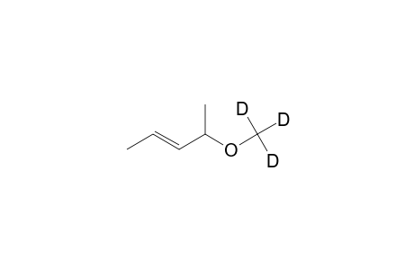 Methyl-D3 1-Methyl-2(E)-butenyl ether