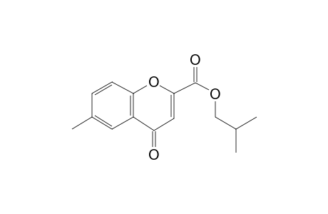 6-Methylchromone-2-carboxylic acid, 2-methylpropyl ester