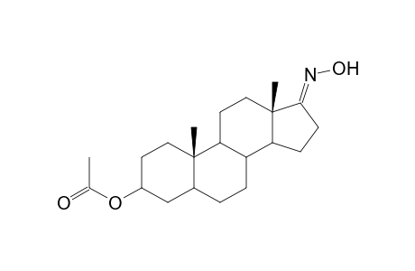 17-(HYDROXYIMINO)ANDROSTAN-3-YL ACETATE