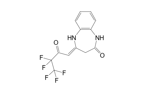 (4Z)-1,3,4,5-Tetrahydro-4-(3,3,4,4,4-pentafluoro-2-oxobutylidene)-2H-1,5-benzodiazepin-2-one