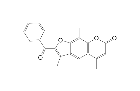 7H-furo[3,2-g][1]benzopyran-7-one, 2-benzoyl-3,5,9-trimethyl-