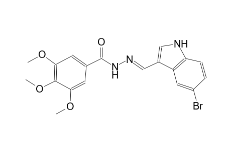 benzoic acid, 3,4,5-trimethoxy-, 2-[(E)-(5-bromo-1H-indol-3-yl)methylidene]hydrazide