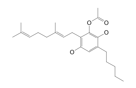 5-Acetyl-4-hydroxy-cannabigerol