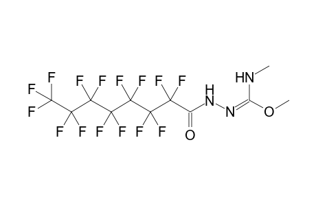 2,3-Dimethyl-1-(2,2,3,3,4,4,5,5,6,6,7,7,8,8,8-pentadecafluorooctanoylamino)isourea
