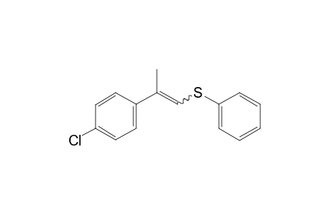 (2-(4-Chlorophenyl)prop-1-en-1-yl)(phenyl)sulfane