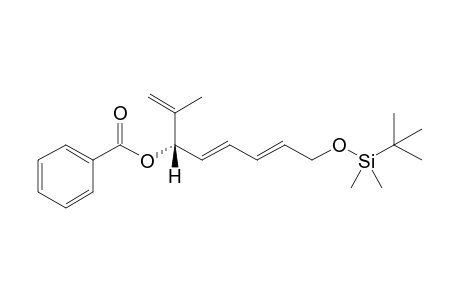 1-[(t-Butyl)dimethylsilyloxy]-7-methylocta-2,4,7-trien-6-yl benzoate