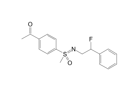 (4-Acetylphenyl)[(2-fluoro-2-phenylethyl)imino](methyl)-.lambda.6-sulfanone