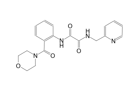 ethanediamide, N~1~-[2-(4-morpholinylcarbonyl)phenyl]-N~2~-(2-pyridinylmethyl)-
