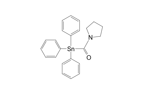 Pyrrolidine, 1-[(triphenylstannyl)carbonyl]-