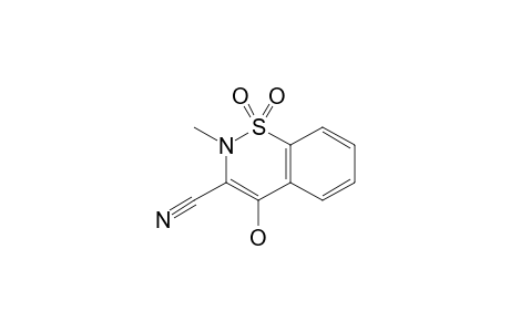 3-CYANO-4-HYDROXY-2-METHYL-(2H)-1,2-BENZOTHIAZINE-1,1-DIOXIDE